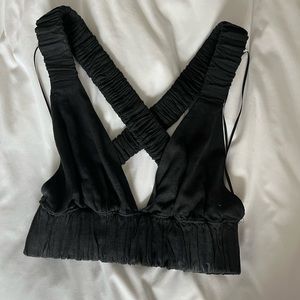 Abercrombie Scrunch Bra Top